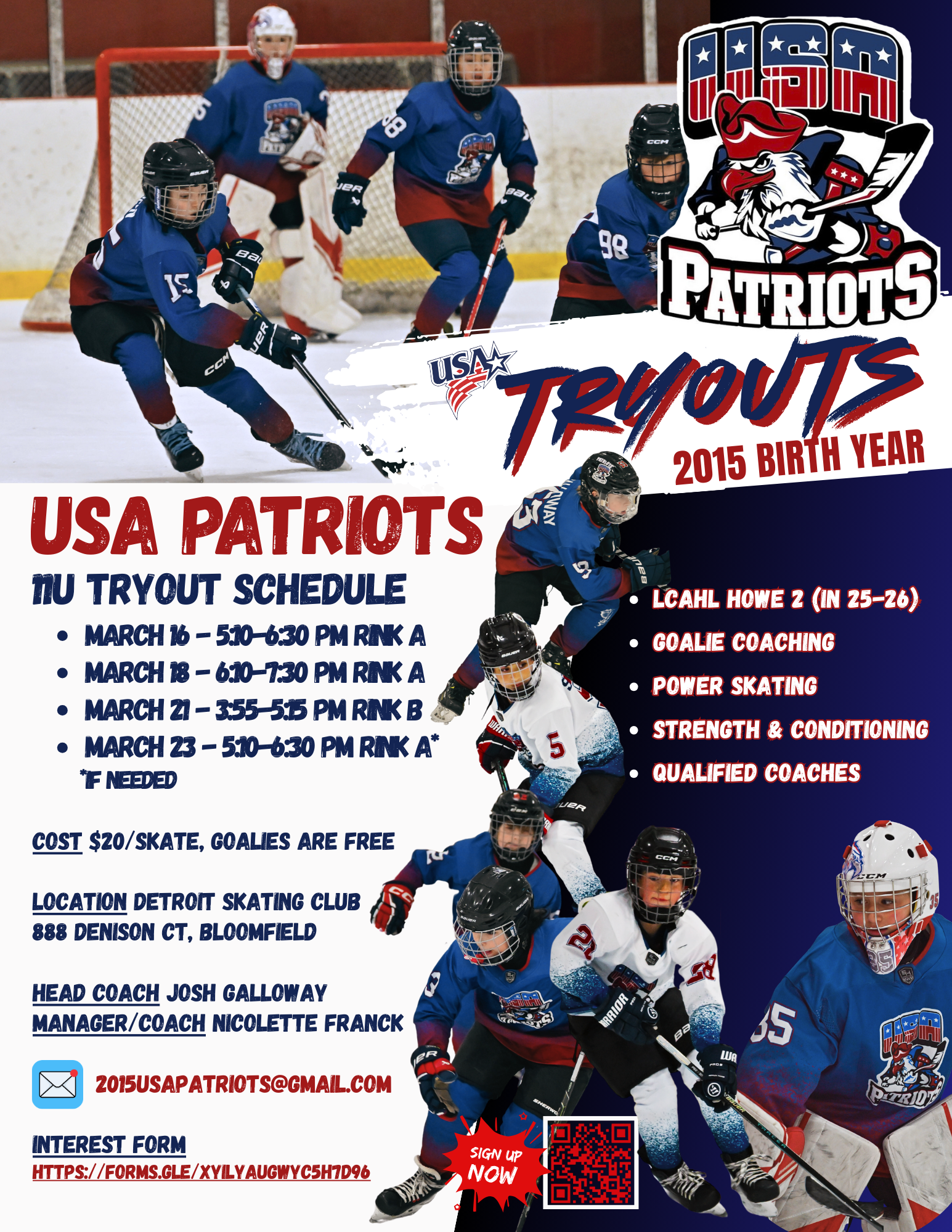 2015 Patriots Flyer