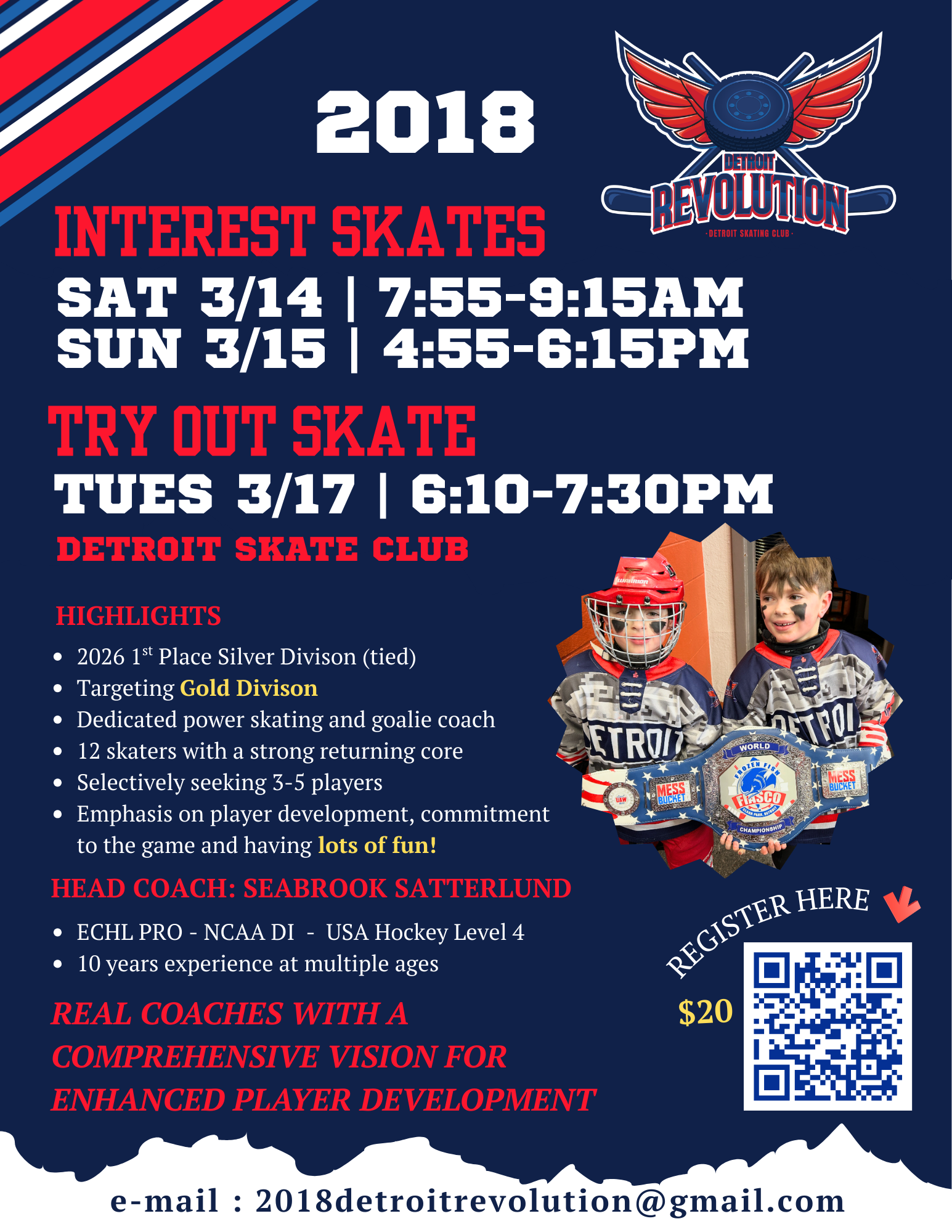 2018 Rev Red Flyer Updated