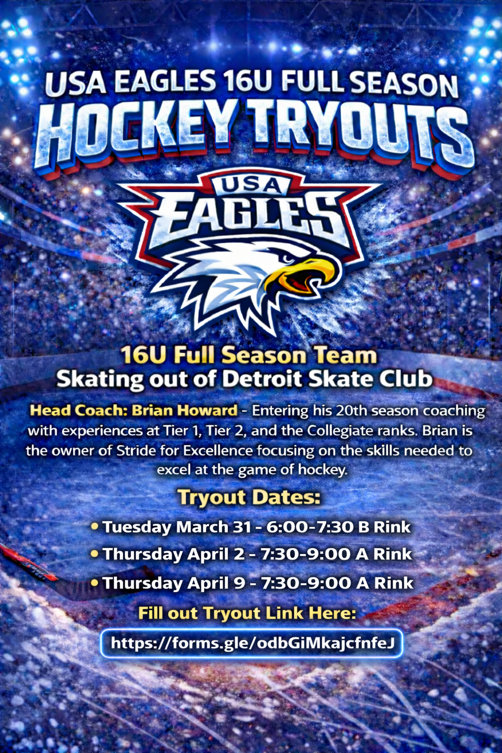 Full Season Tryout Updated